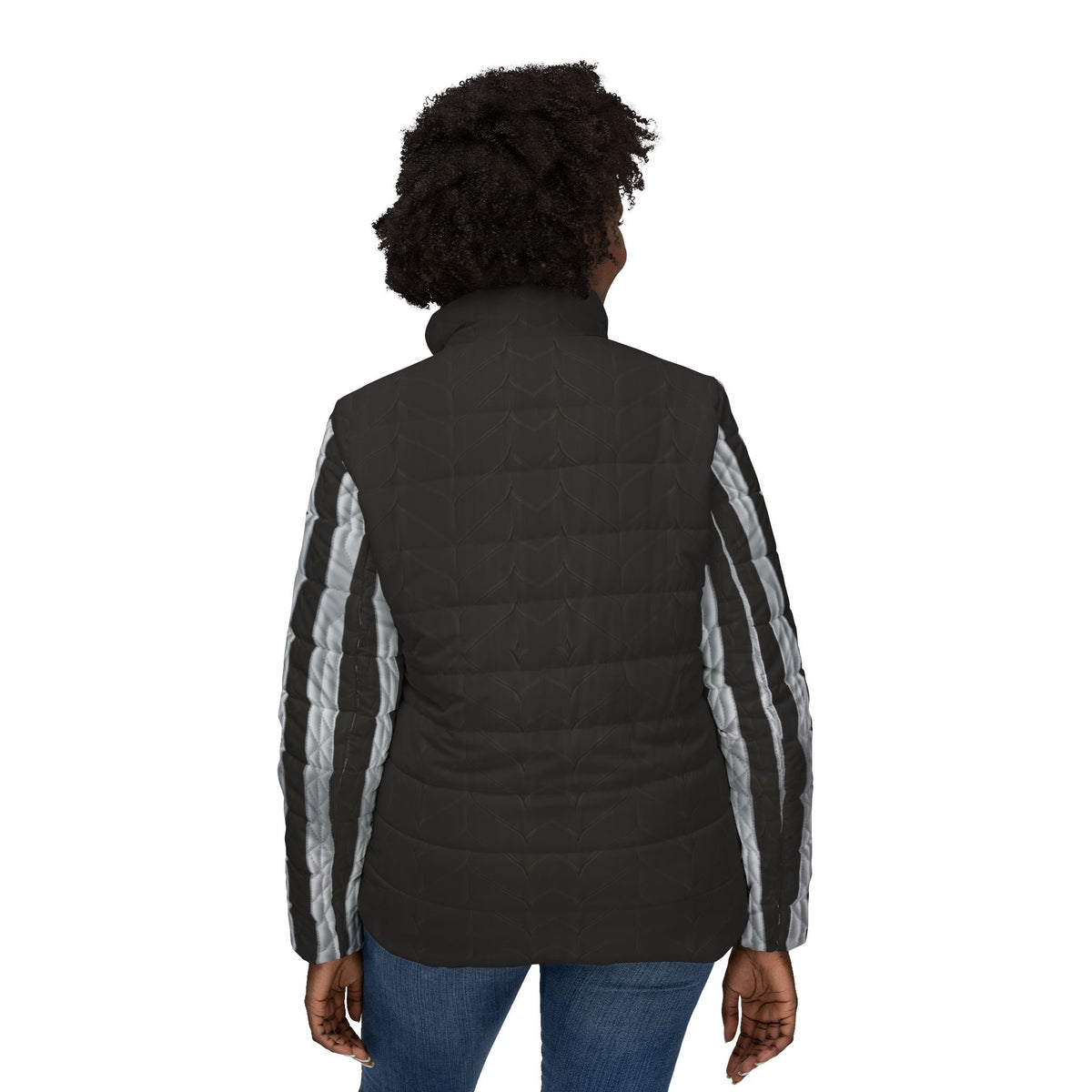 Lux.Women’s Puffer Jacket (AOP)