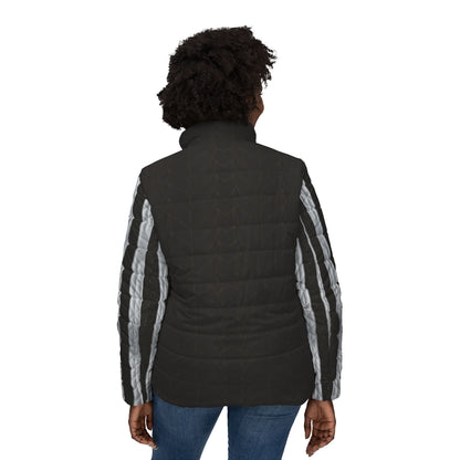 Lux.Women’s Puffer Jacket (AOP)