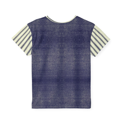 Kids Sports Jersey Blue Jeans