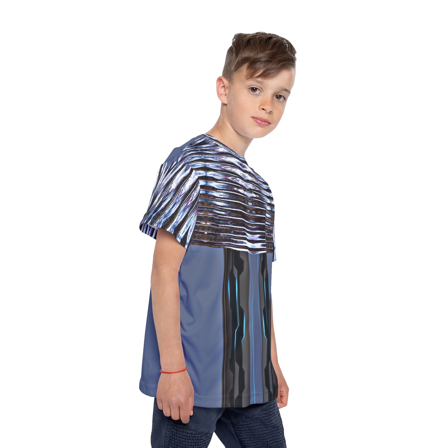 Flash,Stylish Kids Sports Jersey, Unique Youth Athletic Tee, Trendy Sportswear, Perfect for Birthdays, Team Events, Playdates