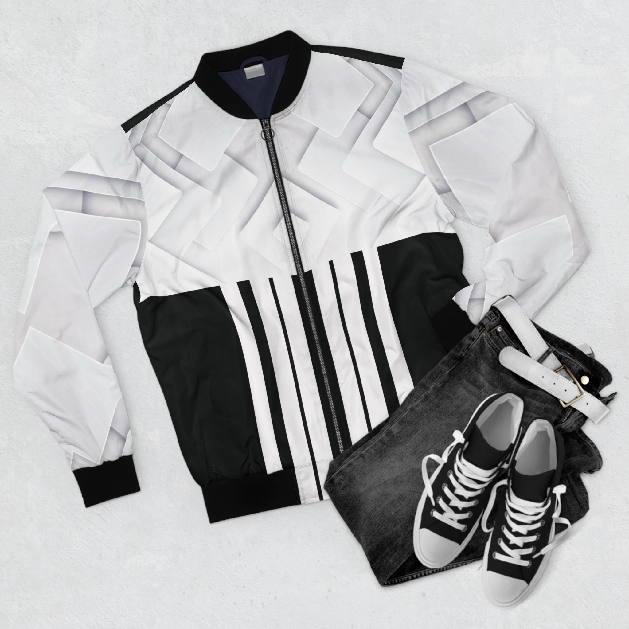 White cube,Stylish Men&