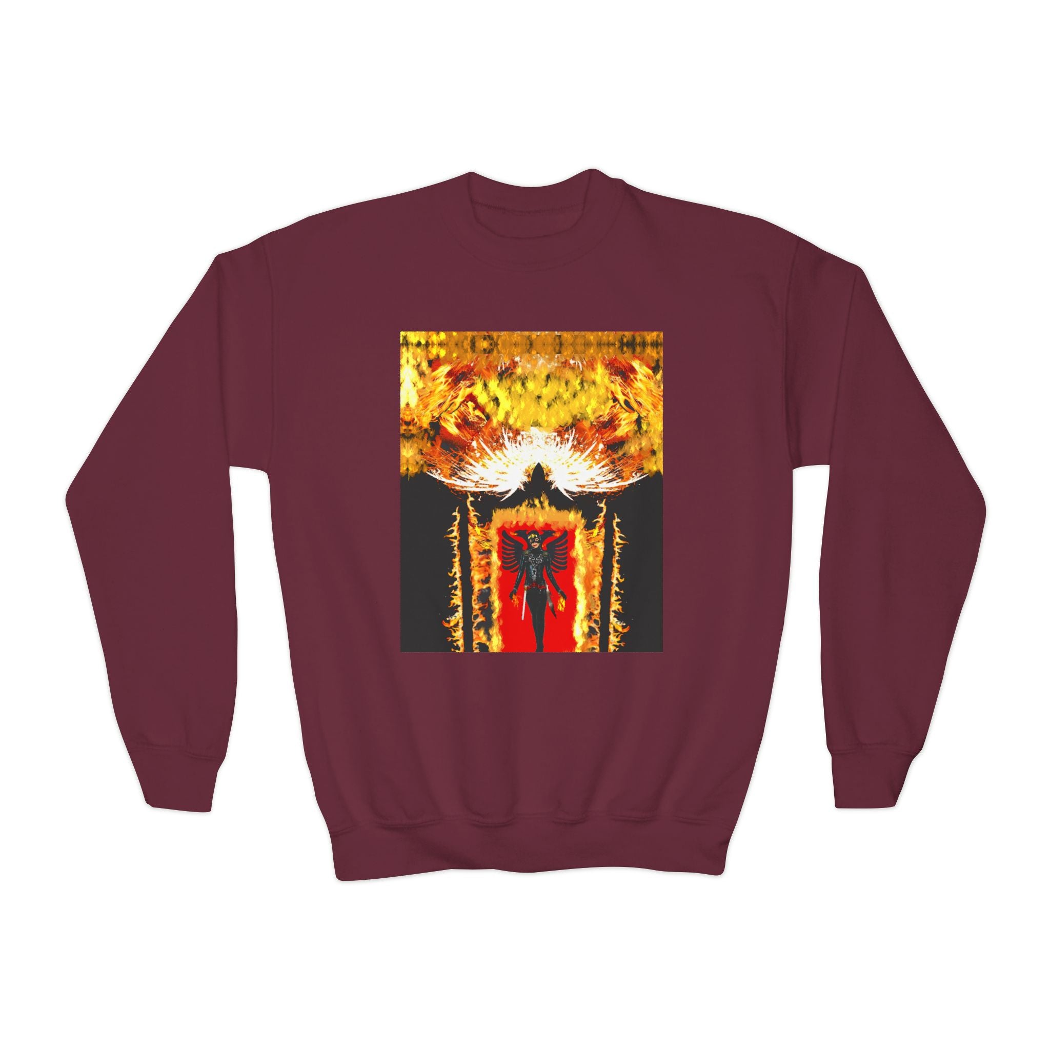 2 Eagle Women Youth Crewneck Sweatshirt