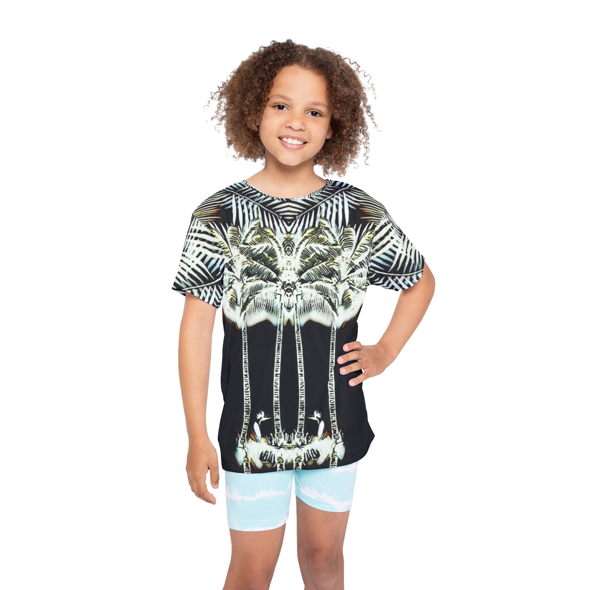 Rifka,Cool Kids Sports Jersey, Tropical Vibes Shirt, Youth Athletic Wear, Team Spirit Shirt, Summer Sports Apparel