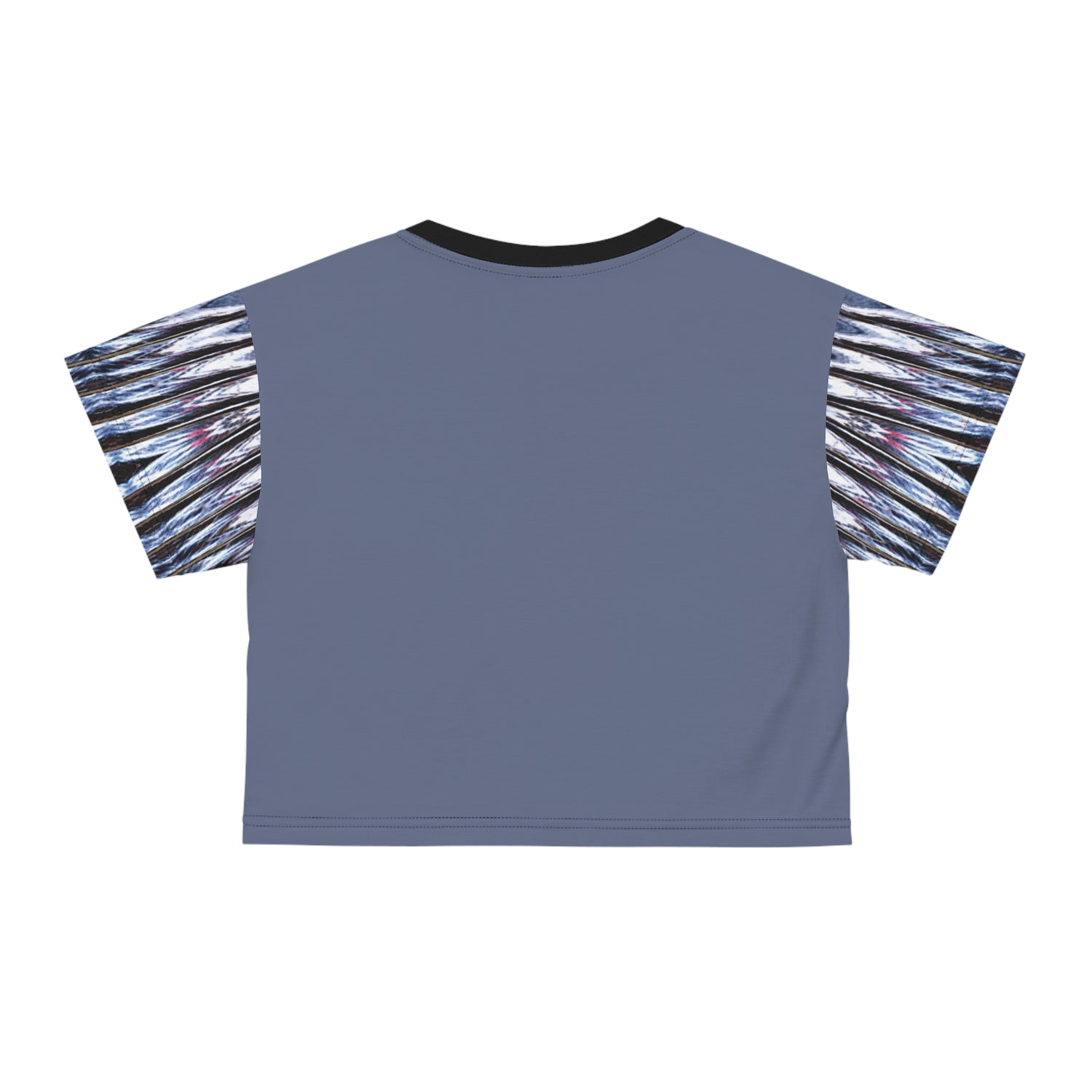 Flash,Stylish Graphic Crop Tee - Trendy AOP Top for Casual Wear, Summer Festivals, Street Style, Unique Gift Idea, Everyday Comfort