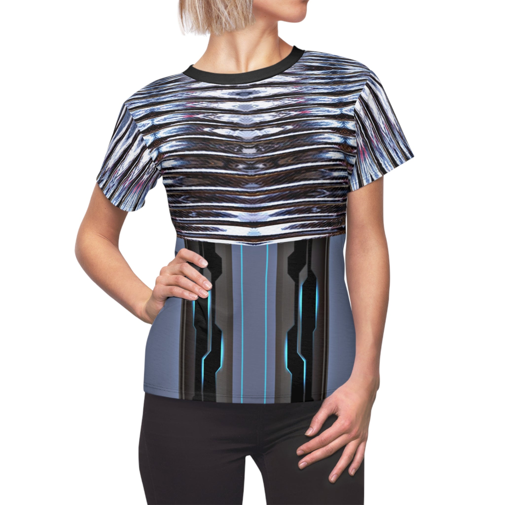 Flash,Futuristic Graphic Tee for Women, Trendy Fashion Top, Unique Gift, Casual Wear, Perfect for Sci-Fi Lovers