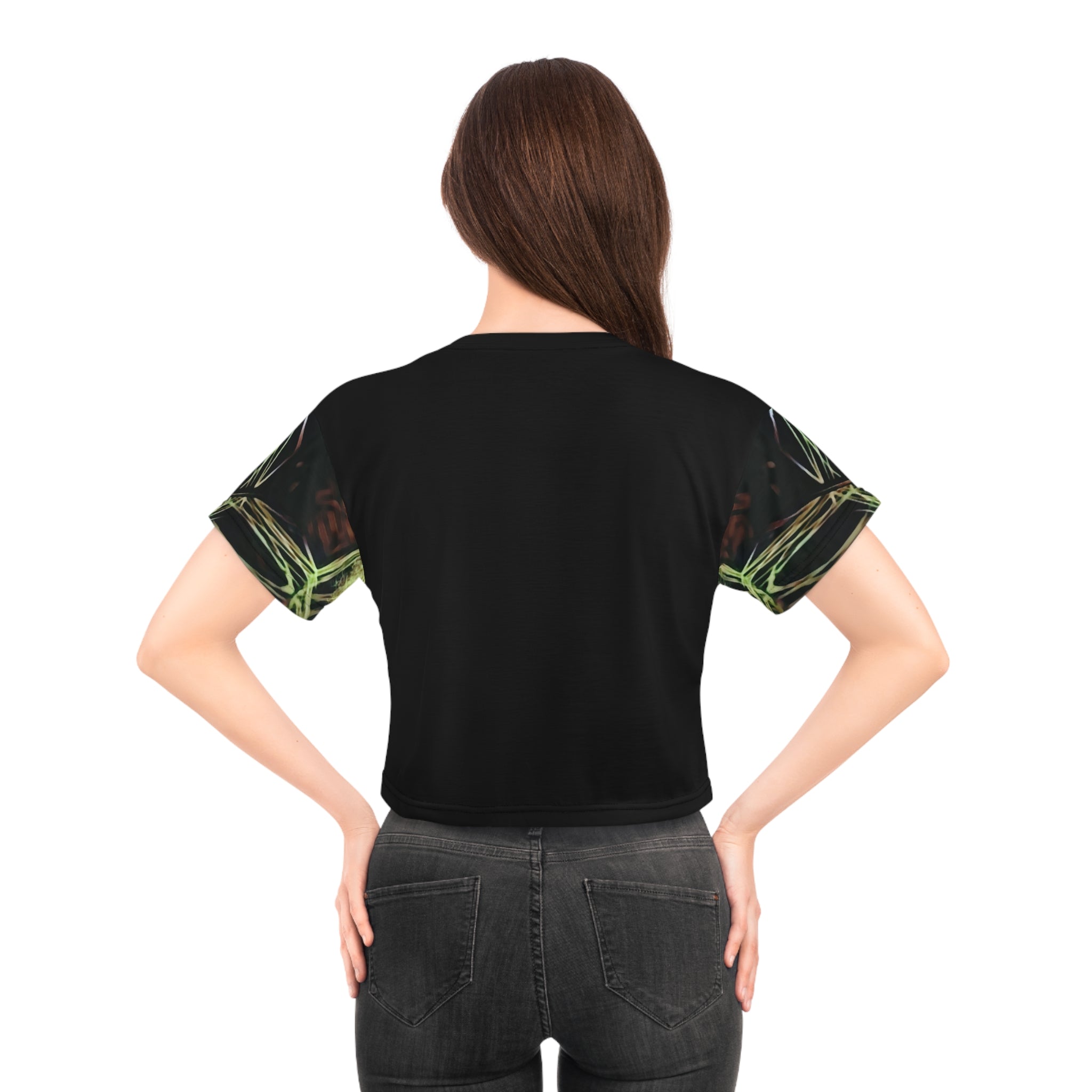 Motorcycle sport,Crop Tee (AOP)