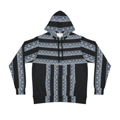Blue Cube Athletic Hoodie
