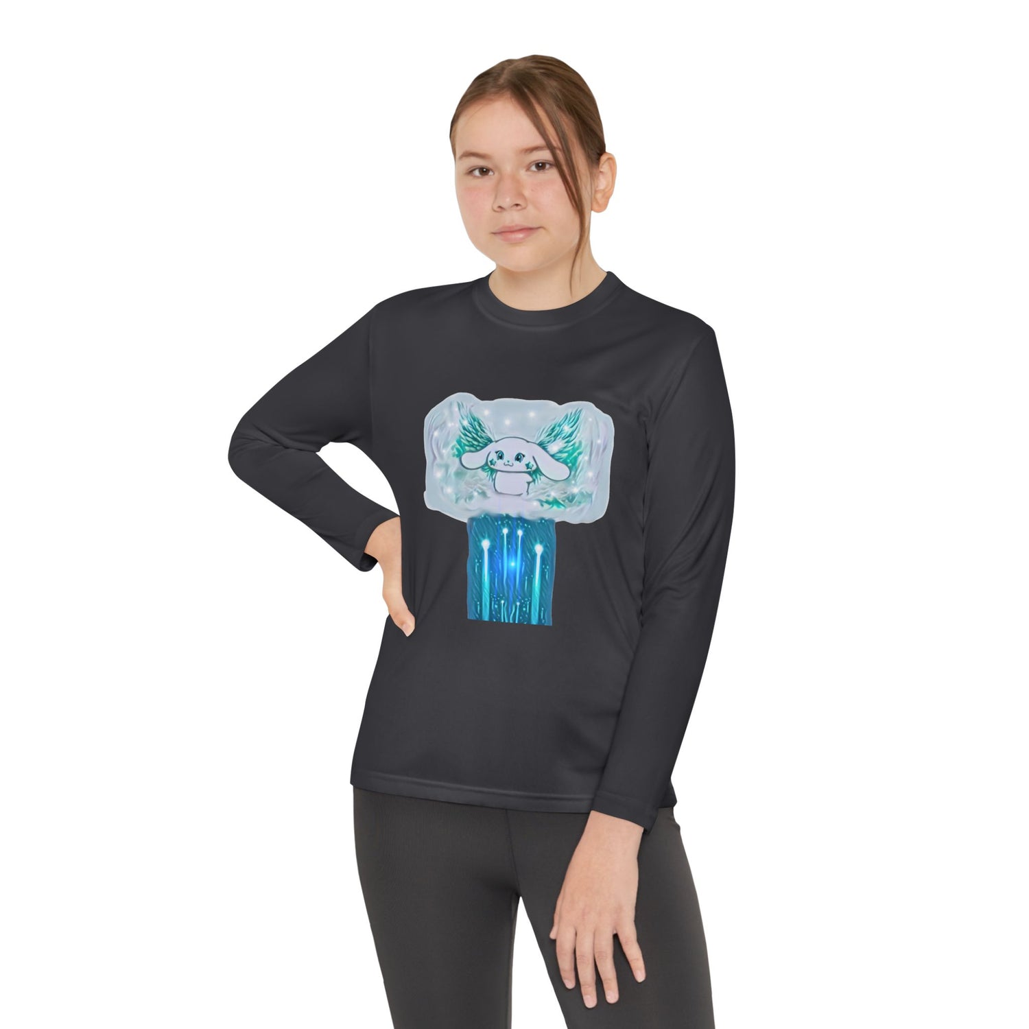 Long Sleeve Tee - Sky the Bunny Design