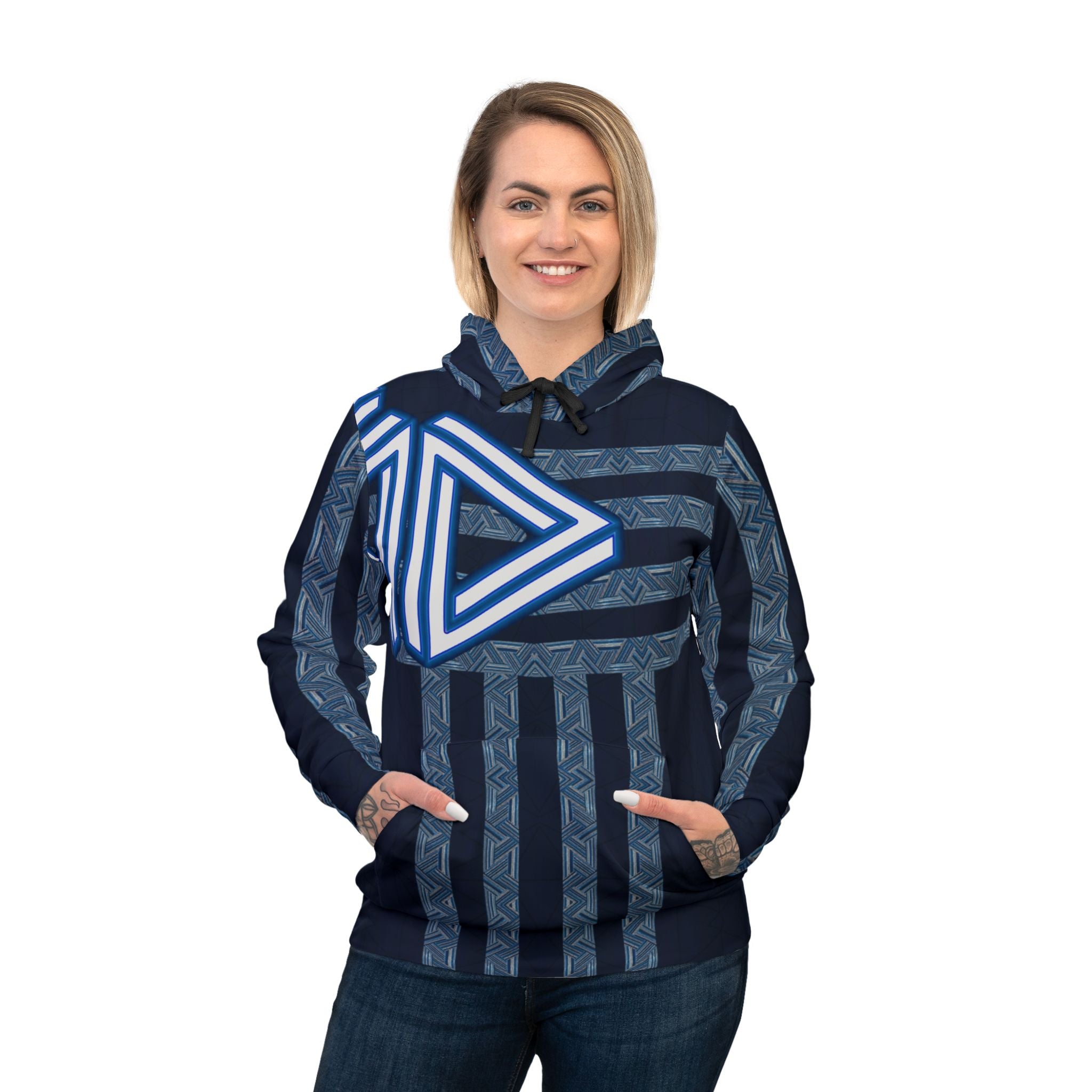 Penrose Triangle Athletic Hoodie