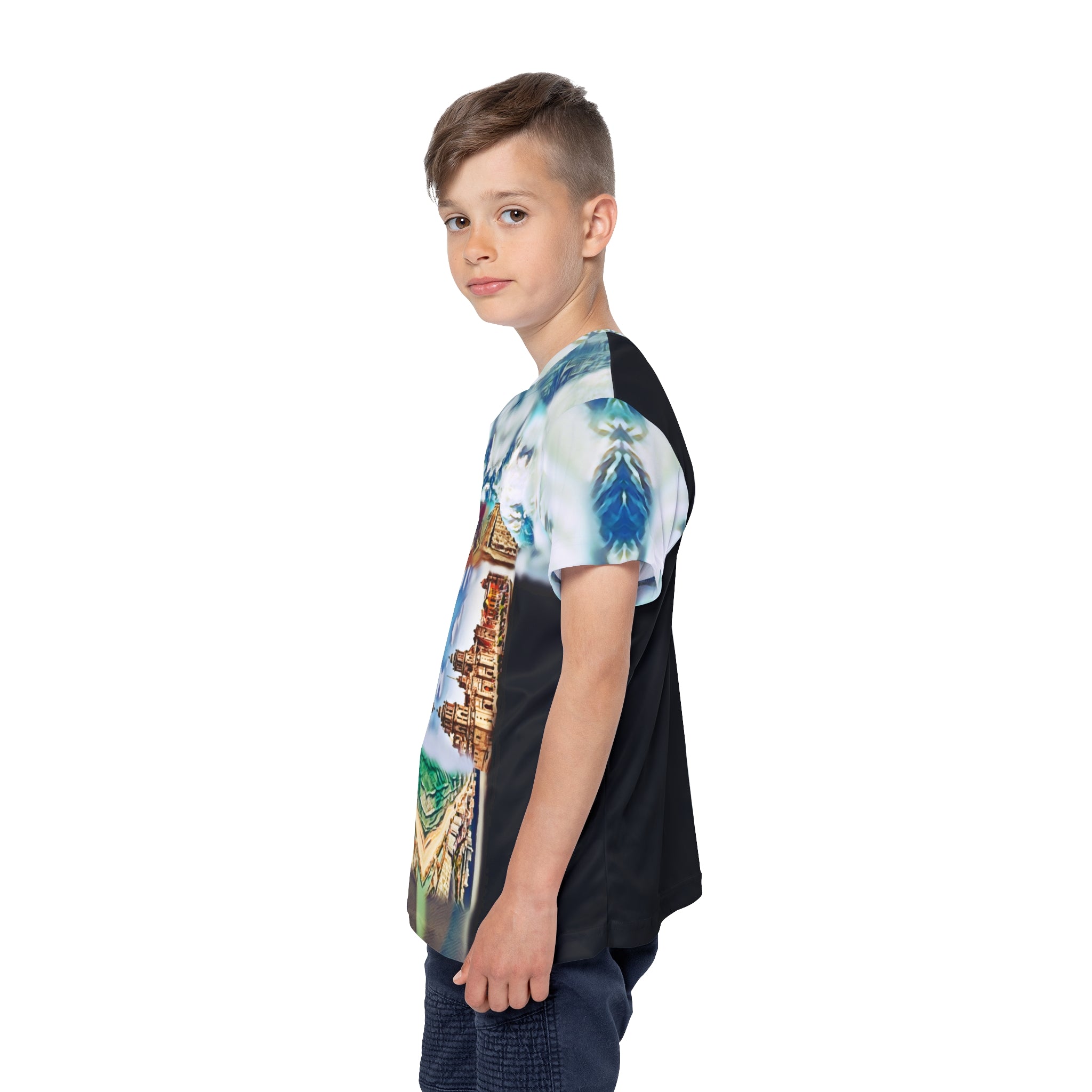 Mexico,Kids Sports Jersey (AOP)