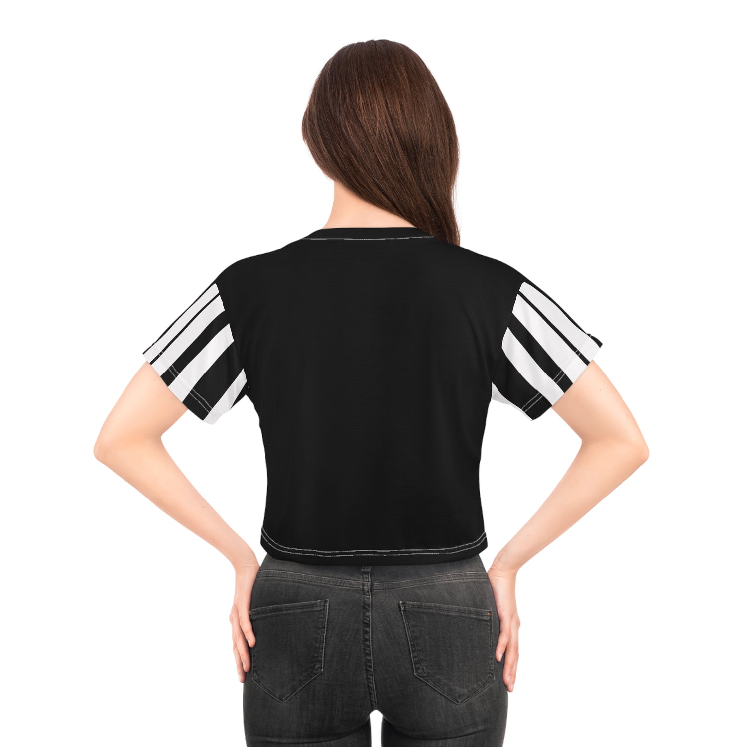 Crop Tee White Luxury - Trendy Minimalistic Style Shirt