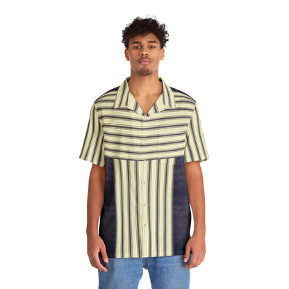 Hawaiian Shirt Blue Jeans Men&