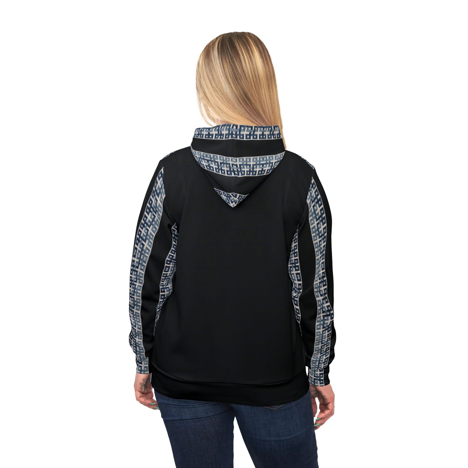 Blue Cube Athletic Hoodie