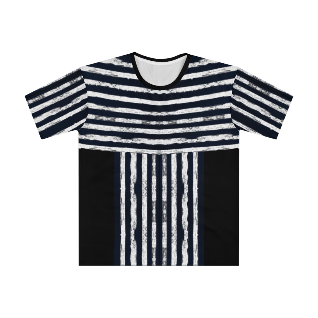 White Scratch Lines T-Shirt