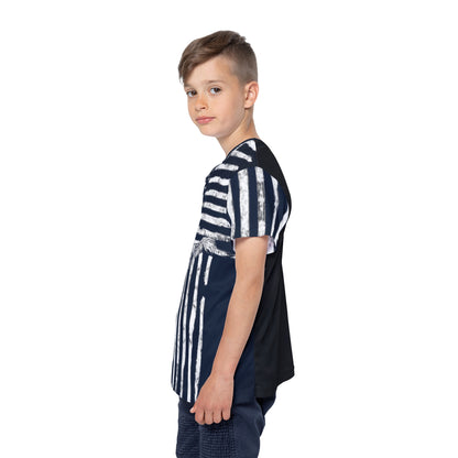 Kids Jersey USA Flag Sports Jersey