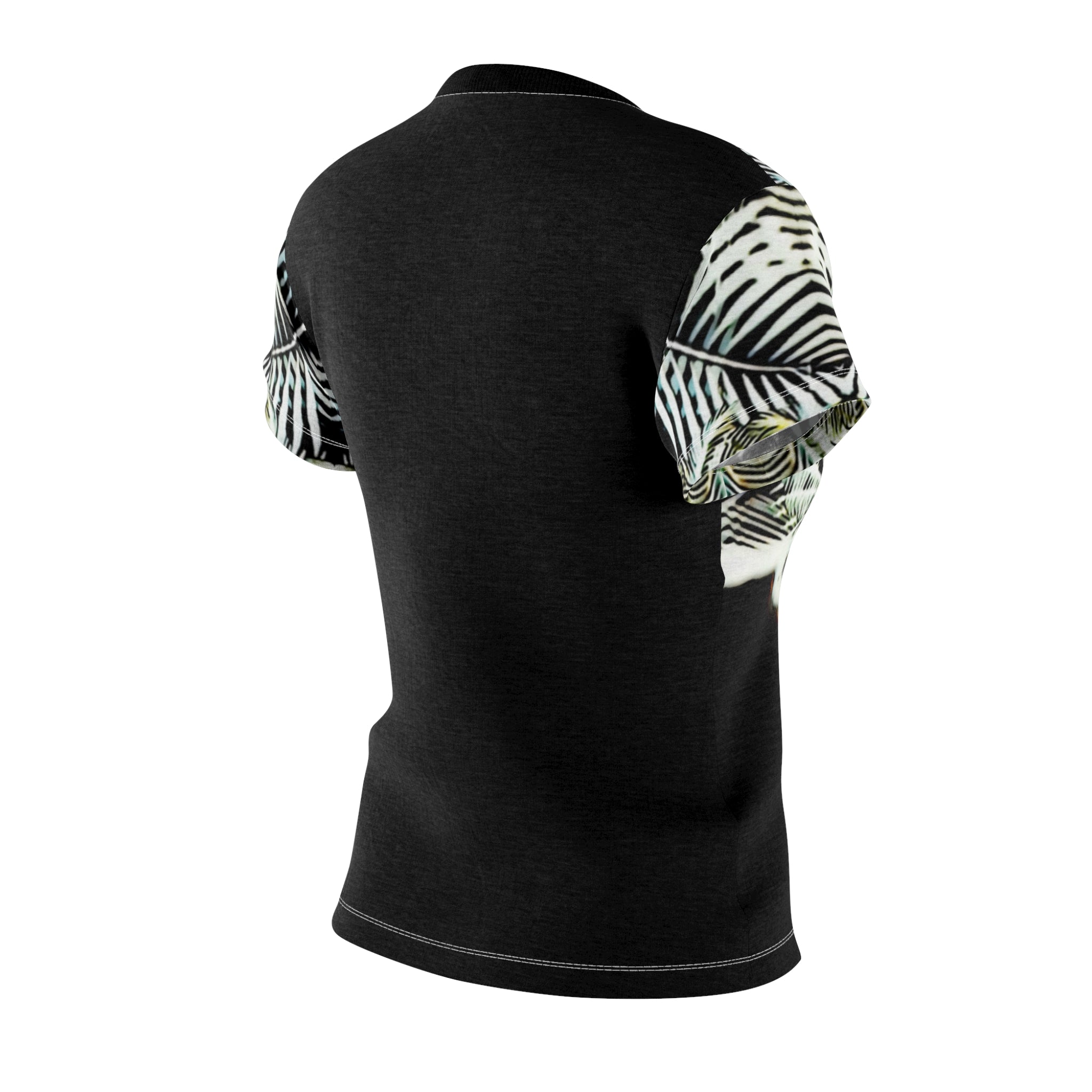 Rifka,Tropical Palm Print Tee, Women&