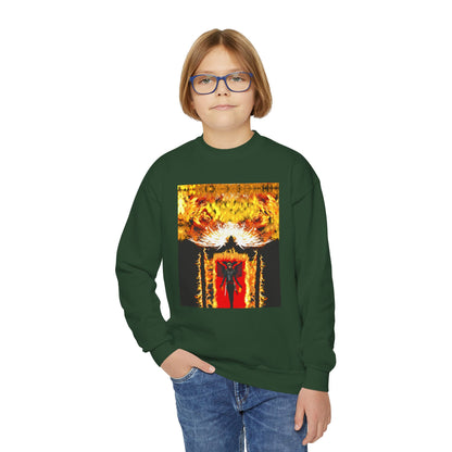 2 Eagle Women Youth Crewneck Sweatshirt