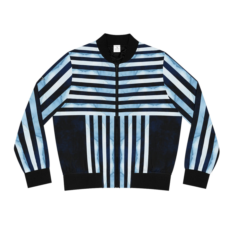 Blue Marble.Women's Bomber Jacket (AOP)