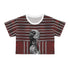 Kismet Dragon Crop Tee by Blit Clothing, view 2