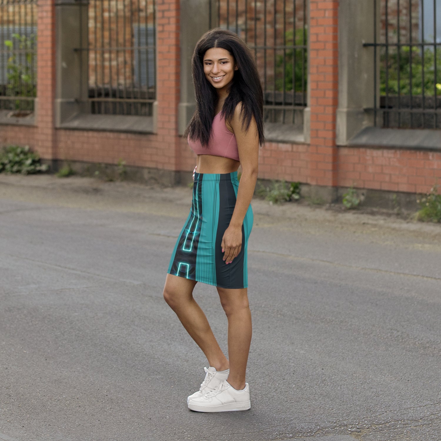Teal leaf,Women&