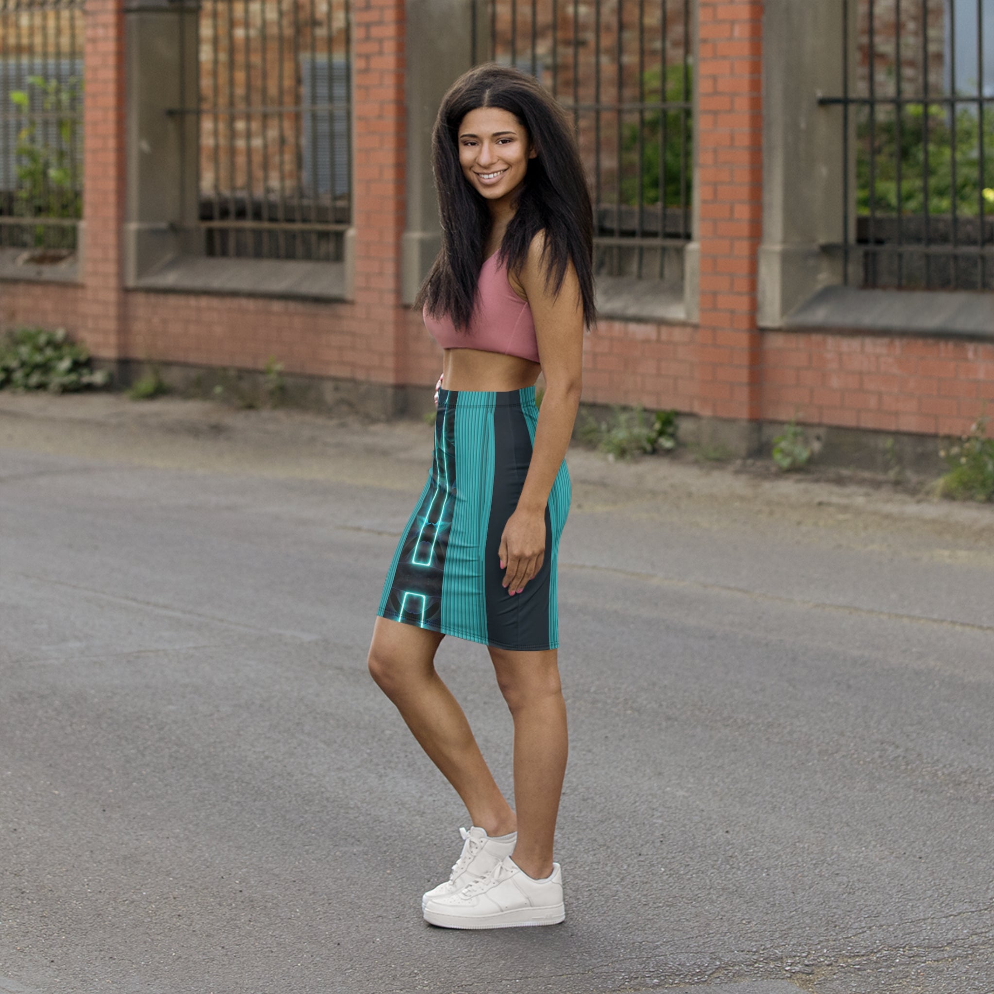 Teal leaf,Women&