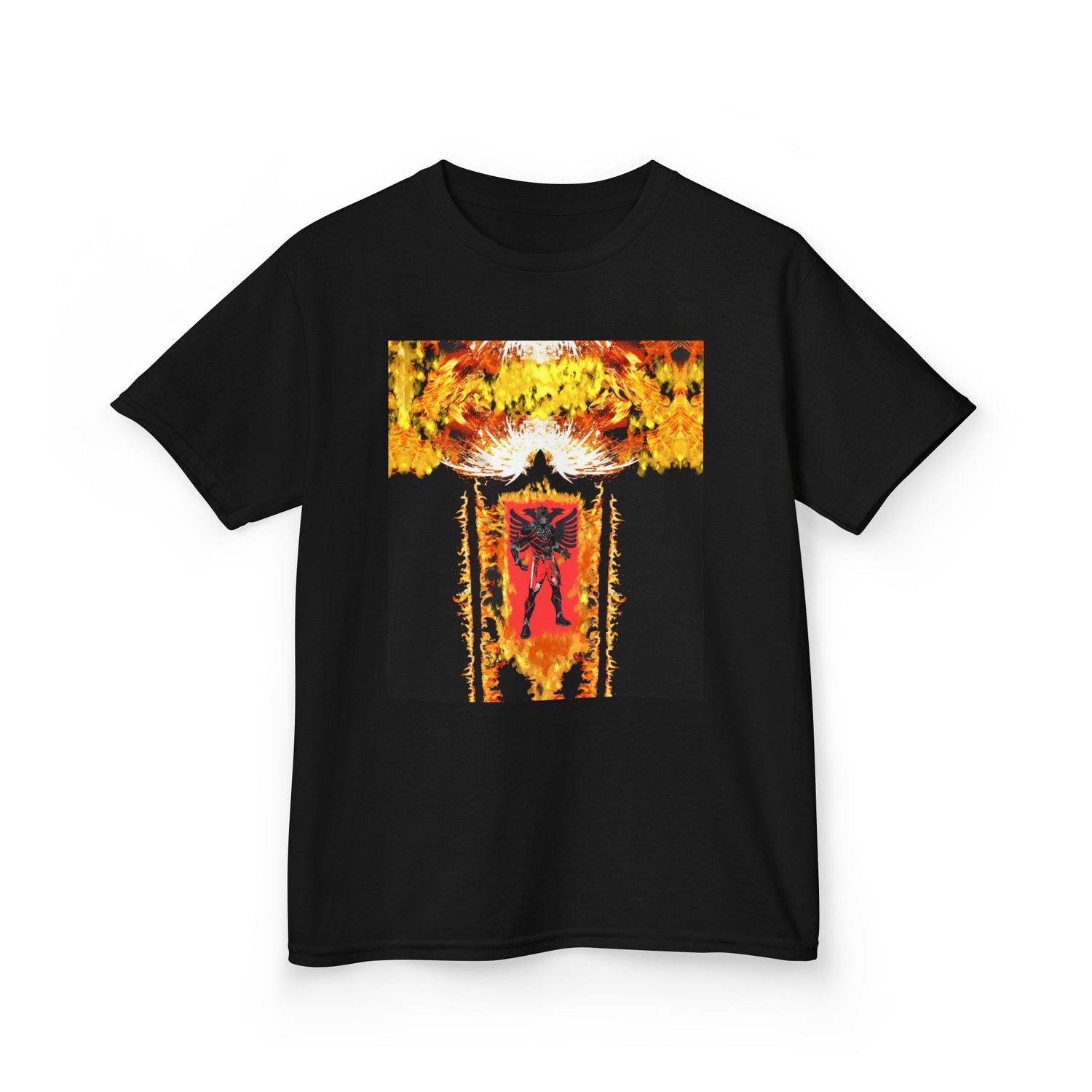 2 Eagleman,Kids Graphic Tee with Bold Art, Stylish Kids Shirt, Unique Gift for Boys and Girls, Trendy Summer T-Shirt, Cool Kids Apparel