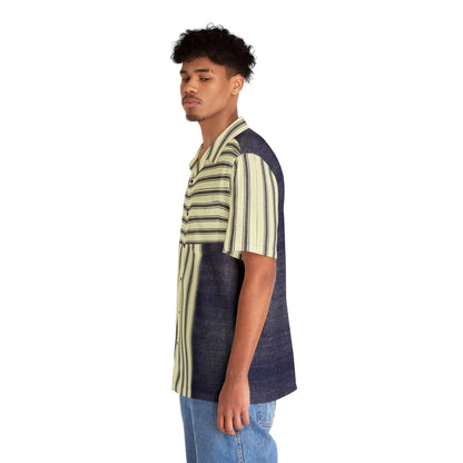 Hawaiian Shirt Blue Jeans Men&