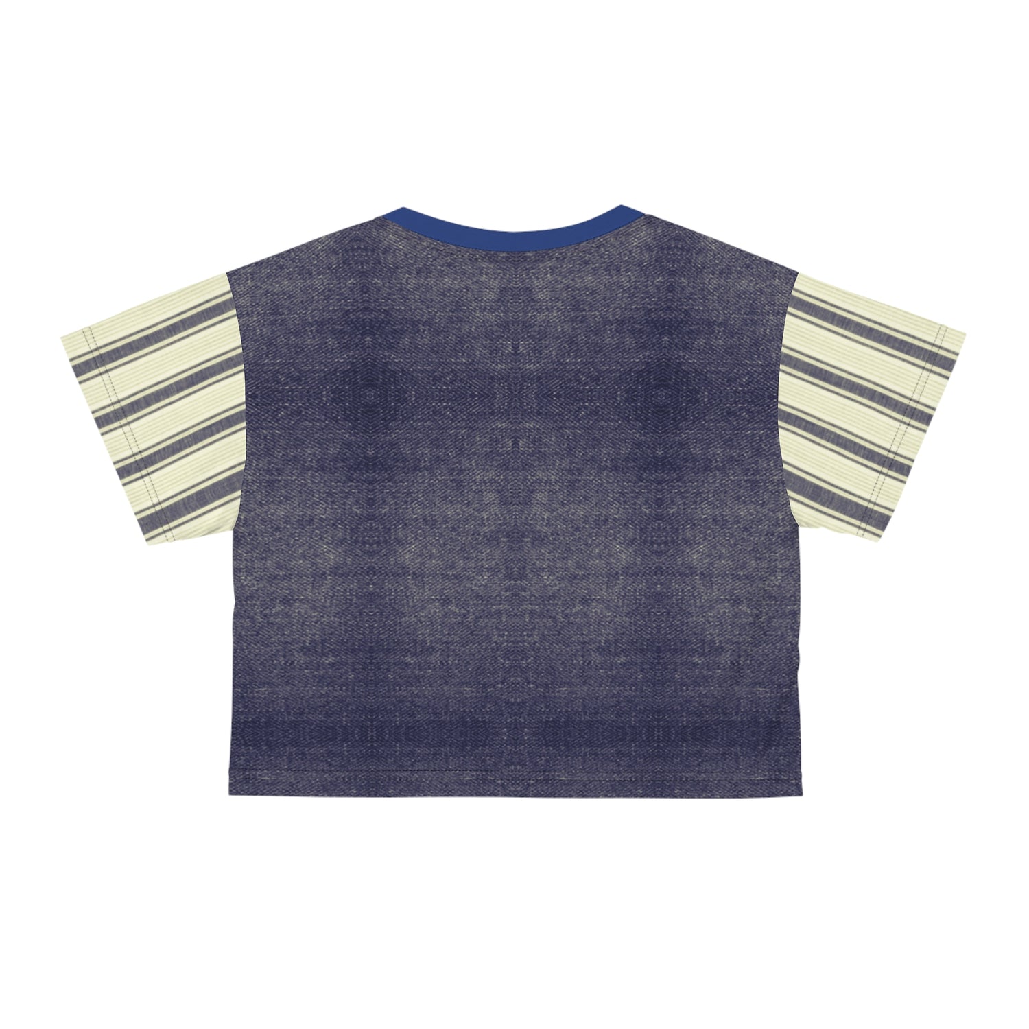 Blue Jeans Crop Tee