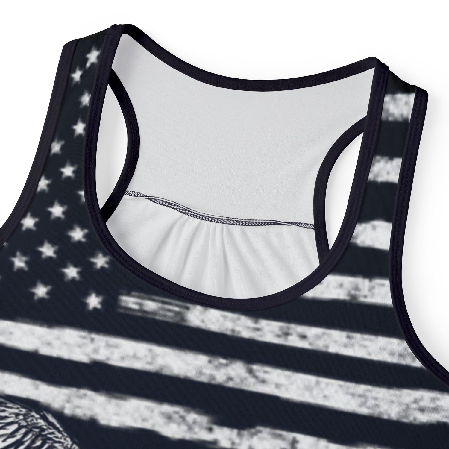 Tank Top - USA Flag Design for Patriotic Women