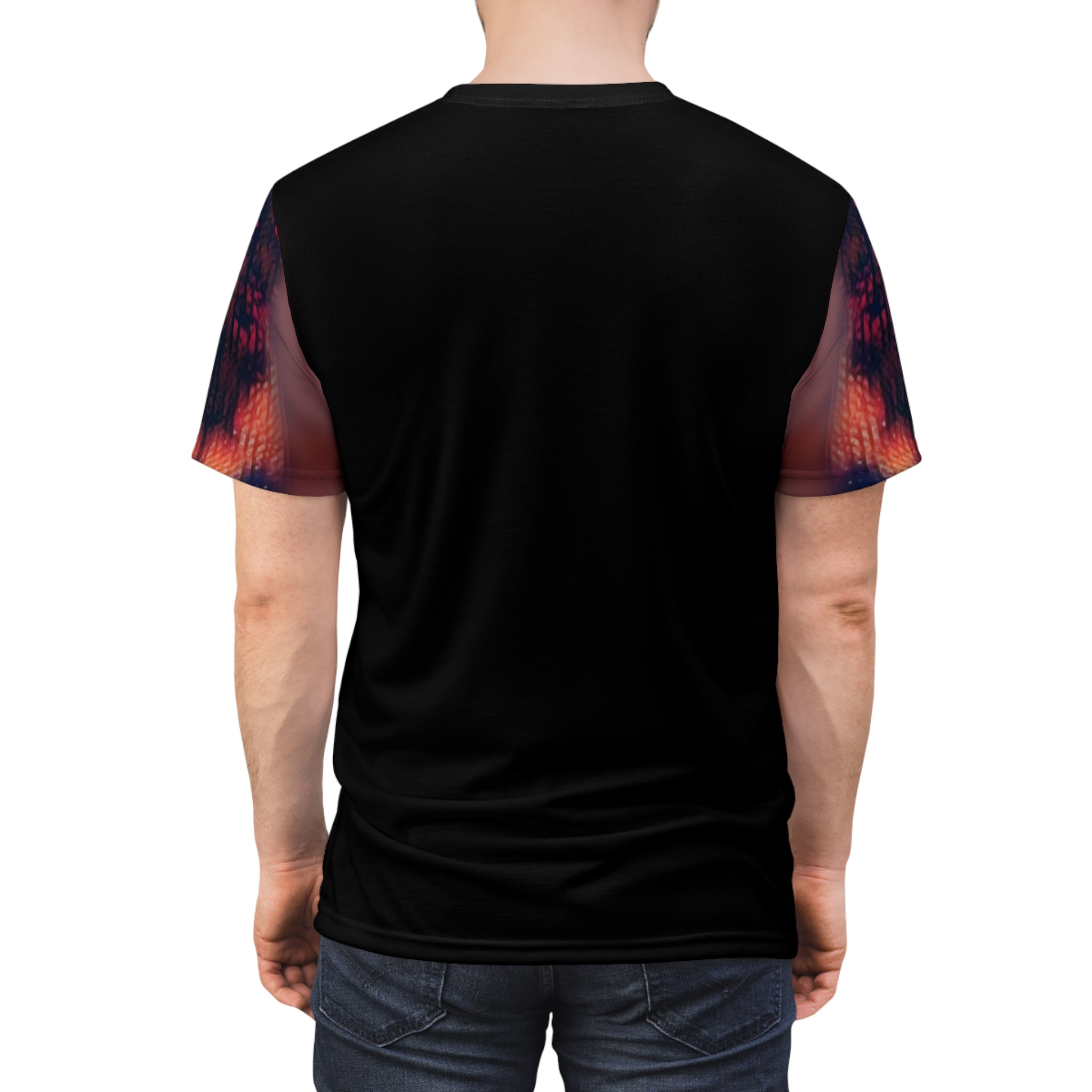 Albania,Unisex Cut &amp; Sew Tee (AOP)