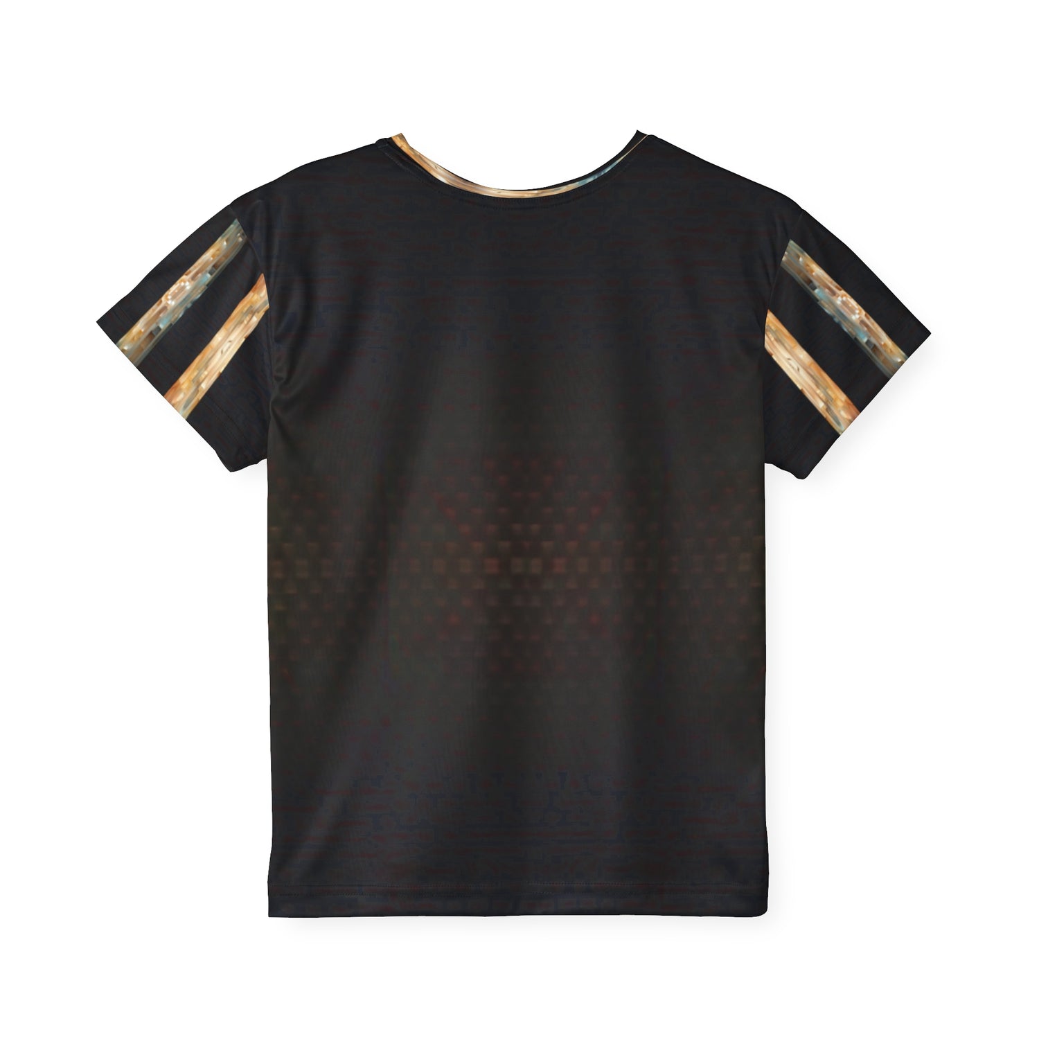 Kids Sports Jersey - Brown Marble Print