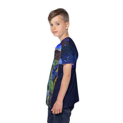 Hummingbird,Kids Sports Jersey (AOP)