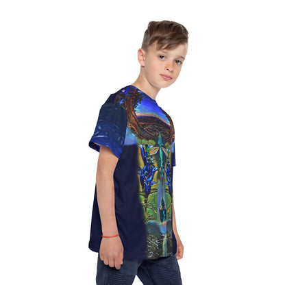 Hummingbird,Kids Sports Jersey (AOP)