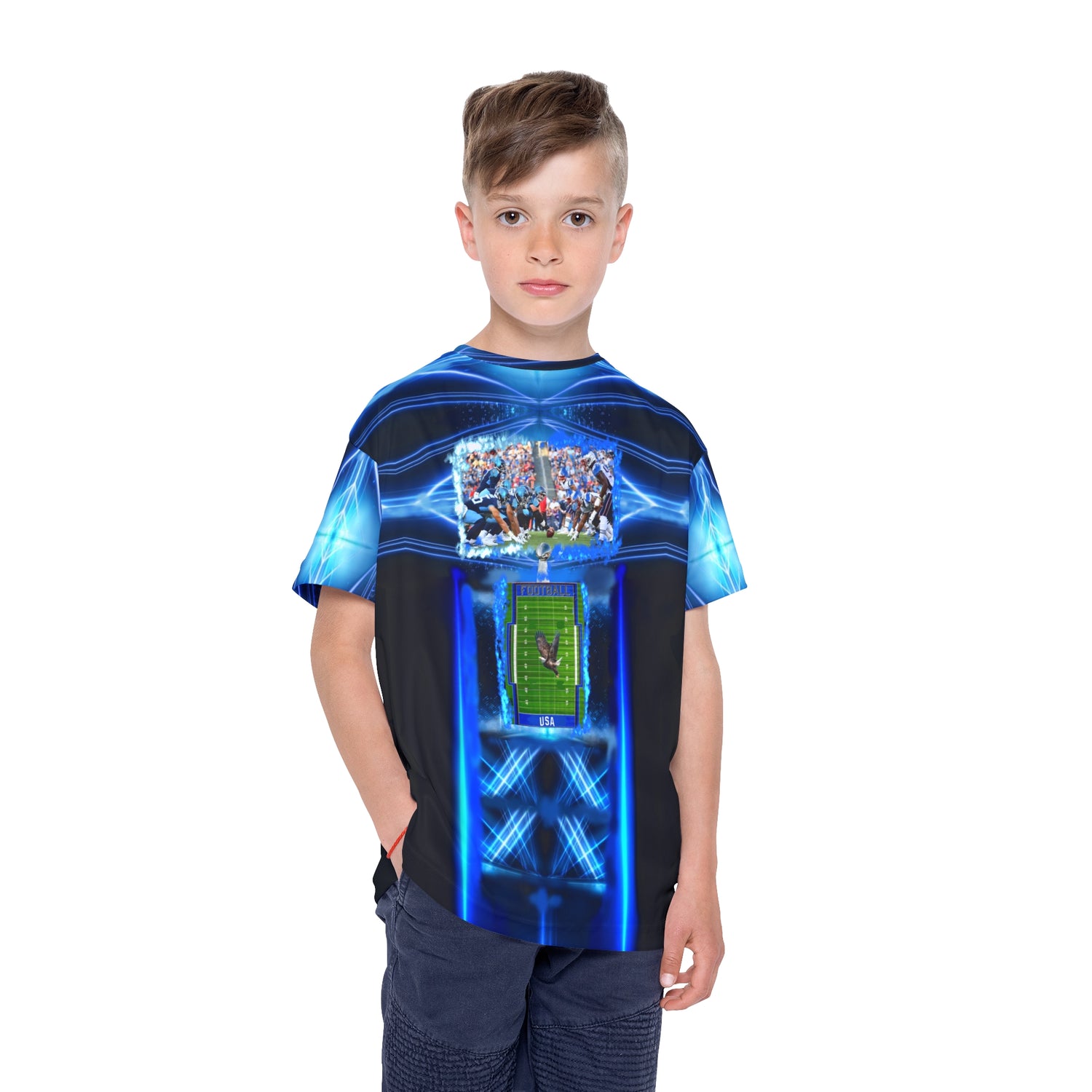 Touchdown,Kids Sports Jersey (AOP)