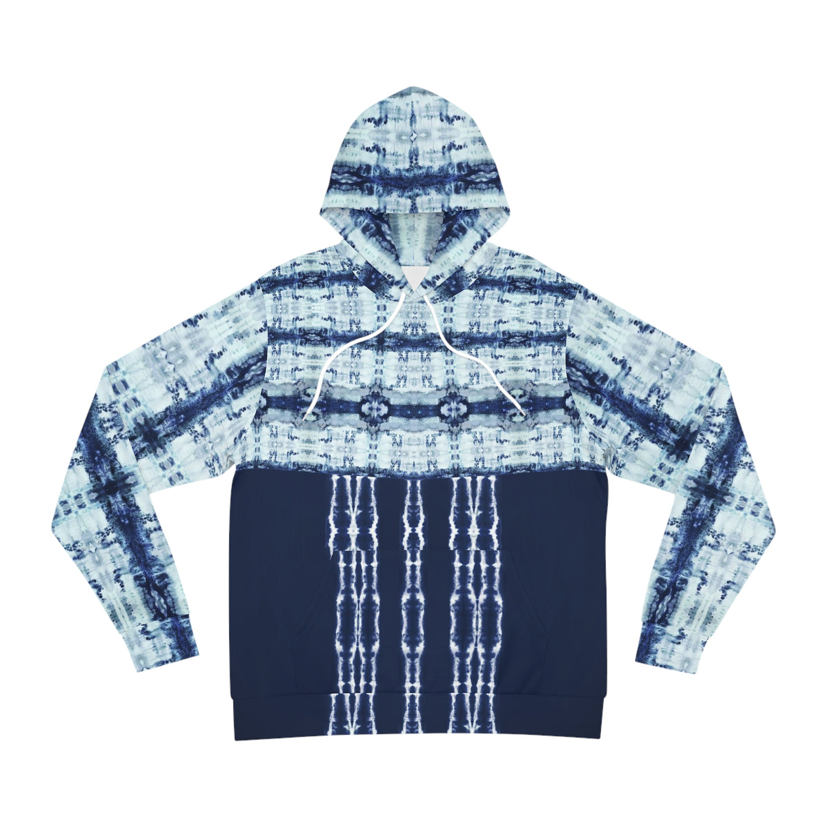 Blue tie diy . Fashion Hoodie (AOP)