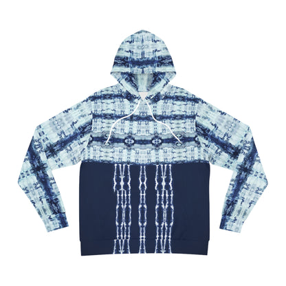 Blue tie diy . Fashion Hoodie (AOP)