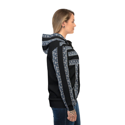 Blue Cube Athletic Hoodie