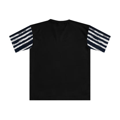 White Scratch Lines T-Shirt