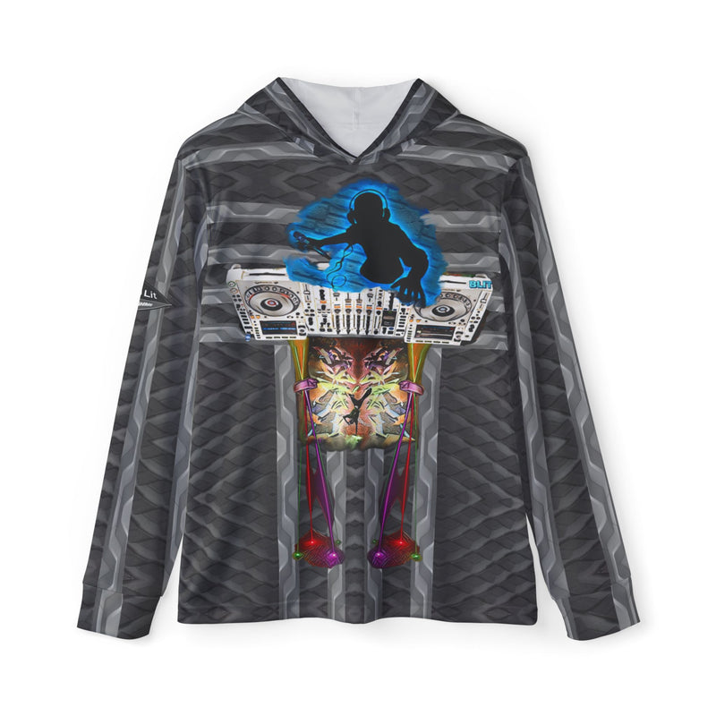 the power of music.Men's Sports Warmup Hoodie (AOP)