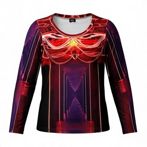 Surge Crimson Long Sleeve Tee — Women&