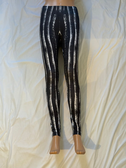 Black tie dye jeans pattern,Women&