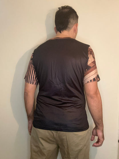 Wood,O-neck,Short sleeve for men
