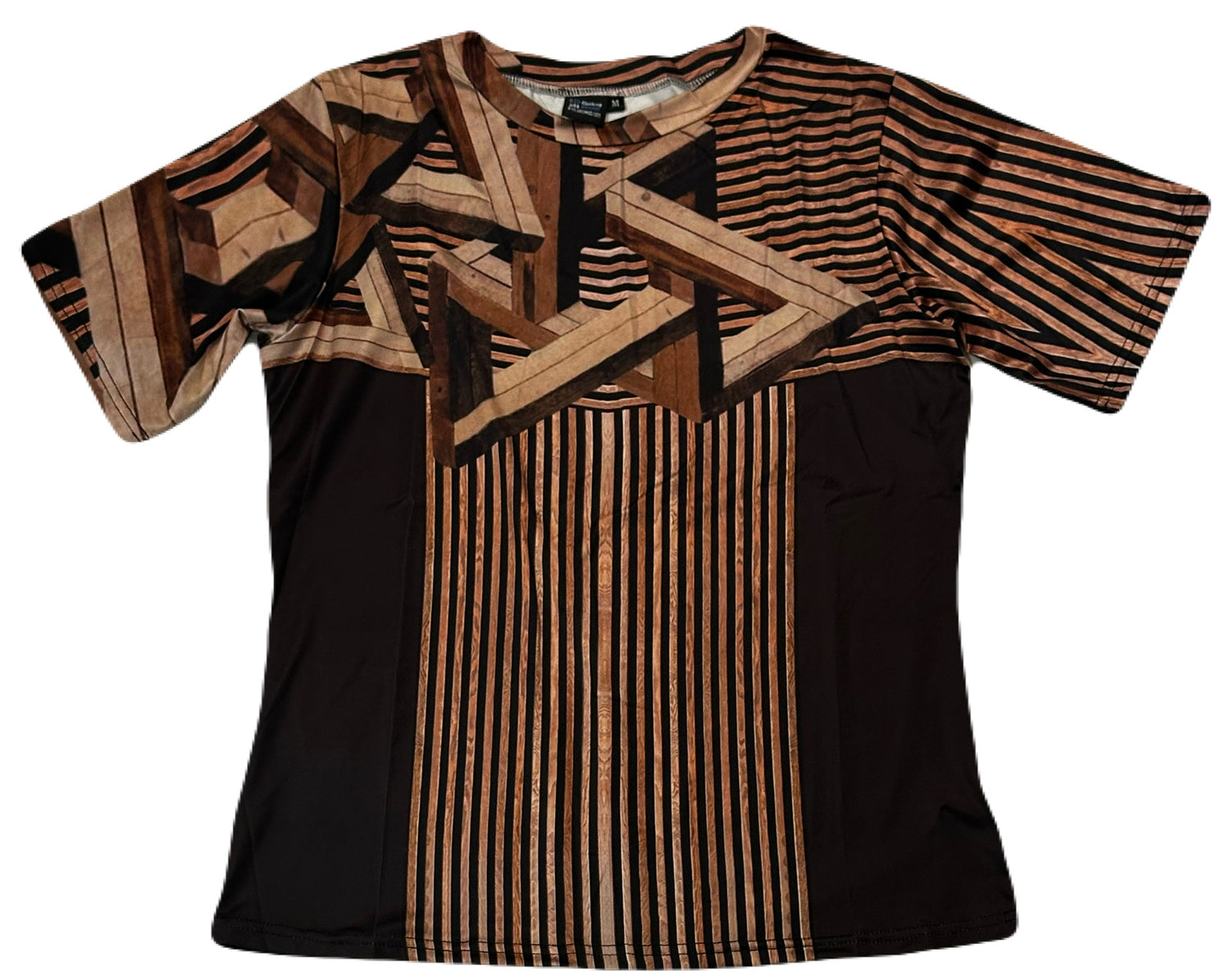 Wood,O-neck,Short sleeve for men