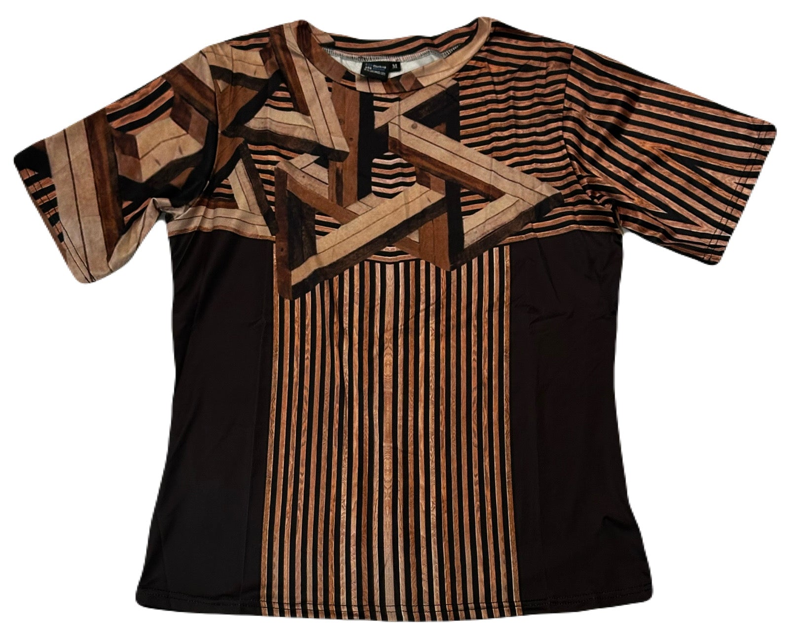Wood,O-neck,Short sleeve for men