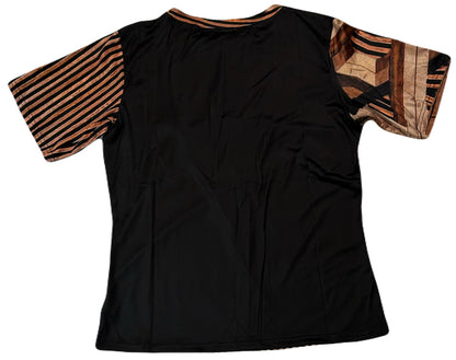 Wood,O-neck,Short sleeve for men