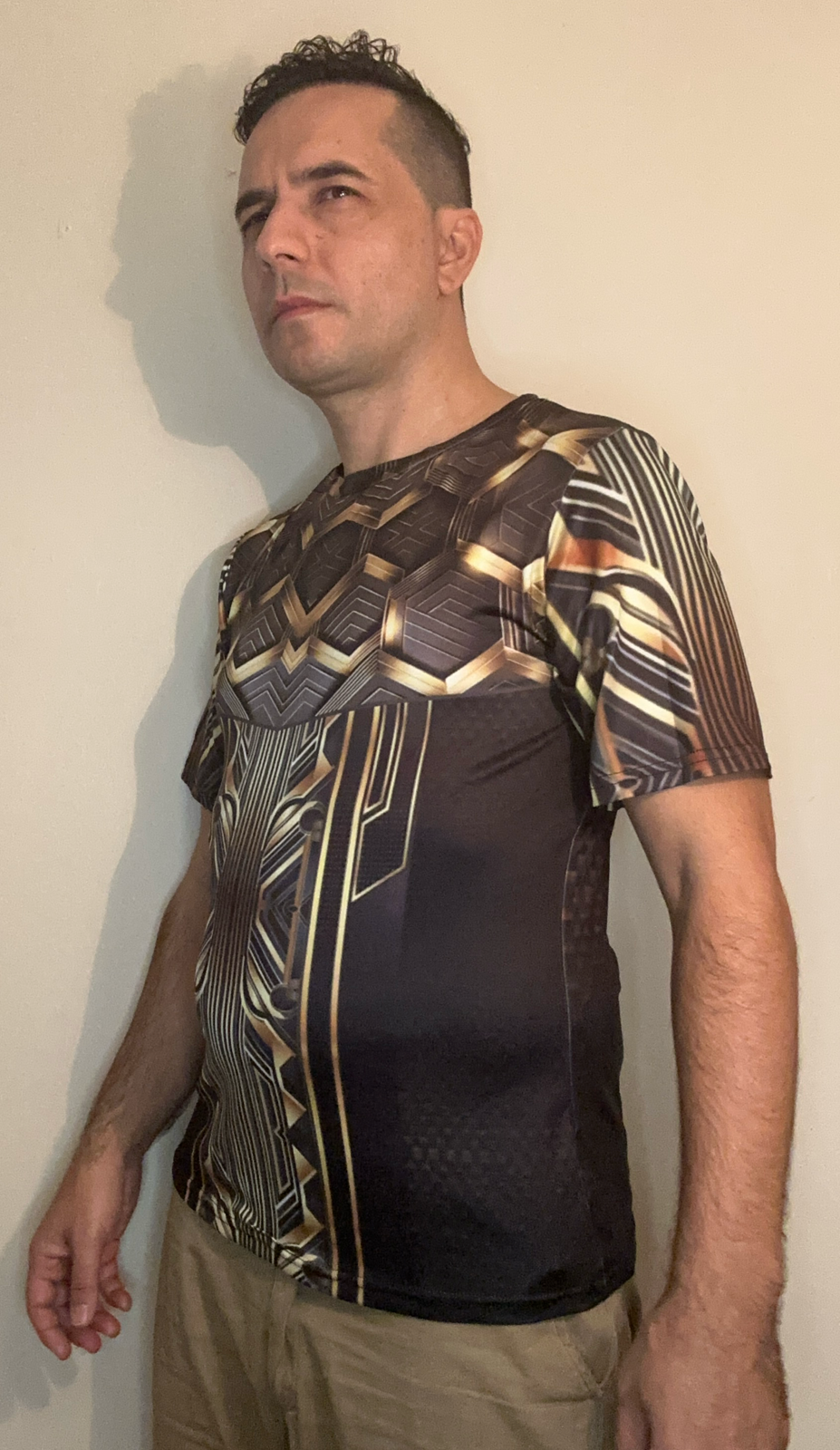 Gold Line,O-neck,Short sleeve for Men