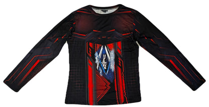 Circuit Crimson Long Sleeve Tee — Men&