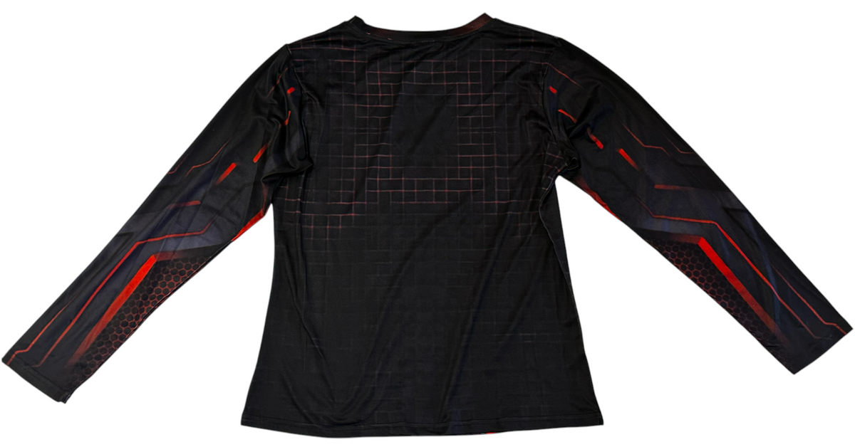 Circuit Crimson Long Sleeve Tee — Men&