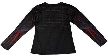 Circuit Crimson Long Sleeve Tee — Men&