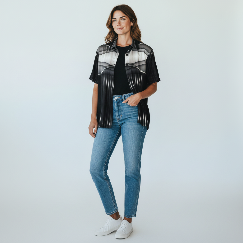 Prism Chrome Tee — Women&
